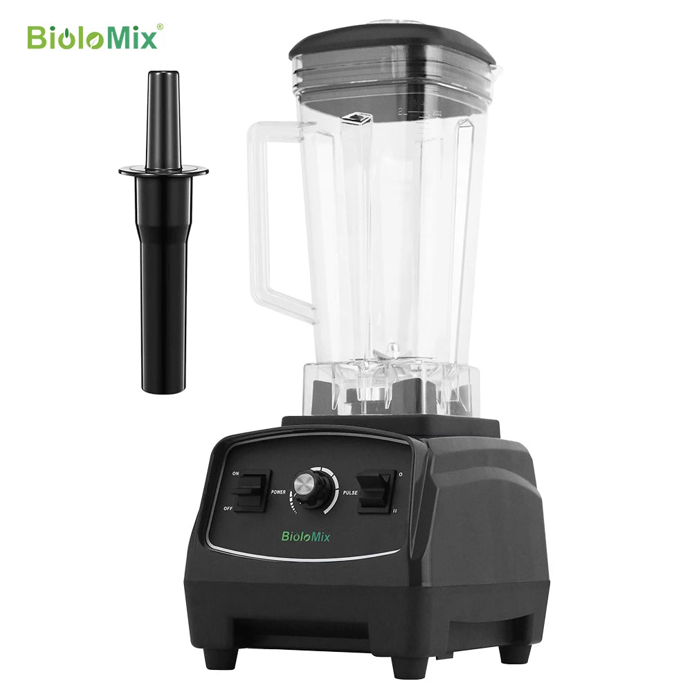 Biolomix 2200W Heavy Duty Commercial Blender For Smoothies And Ice