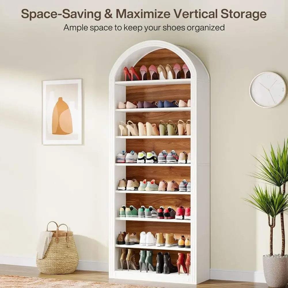 Shoe Storage Cabinet for Entryway and Closet Organizer