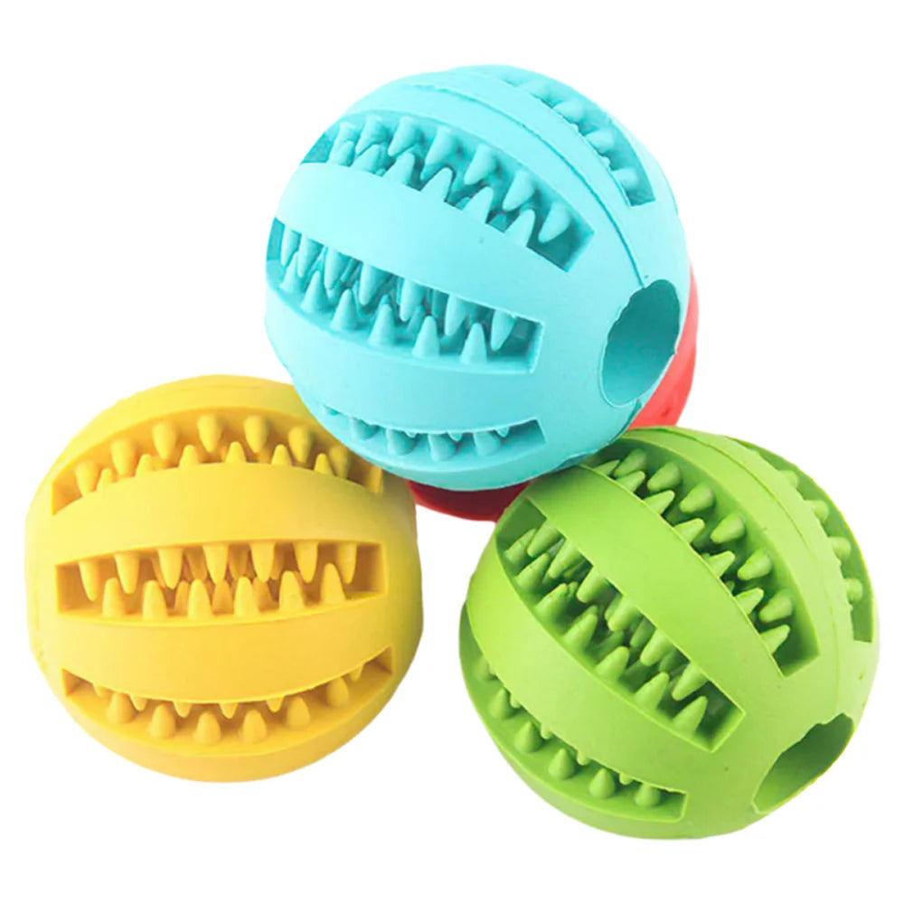 No Brand Rubber Dog Leakage Puzzle Ball Teething Toy