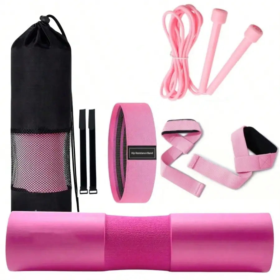 Barbell Pad Kit For Squats Hip Thrusts Lunges Deadlifts