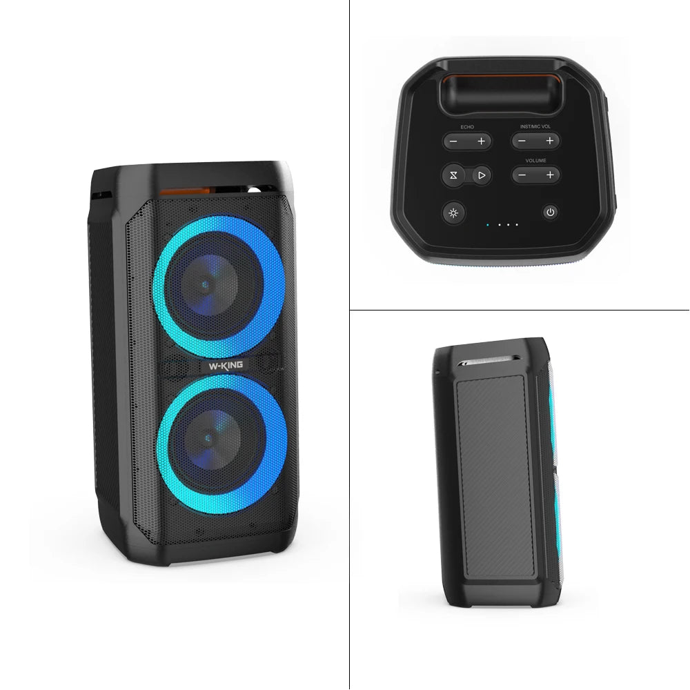 W-KING T11 100W RMS Portable Bluetooth Speaker With IPX6 Waterproofing