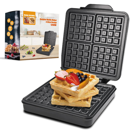 Premium 1200 Watt Nonstick Belgian Classic Waffle Maker