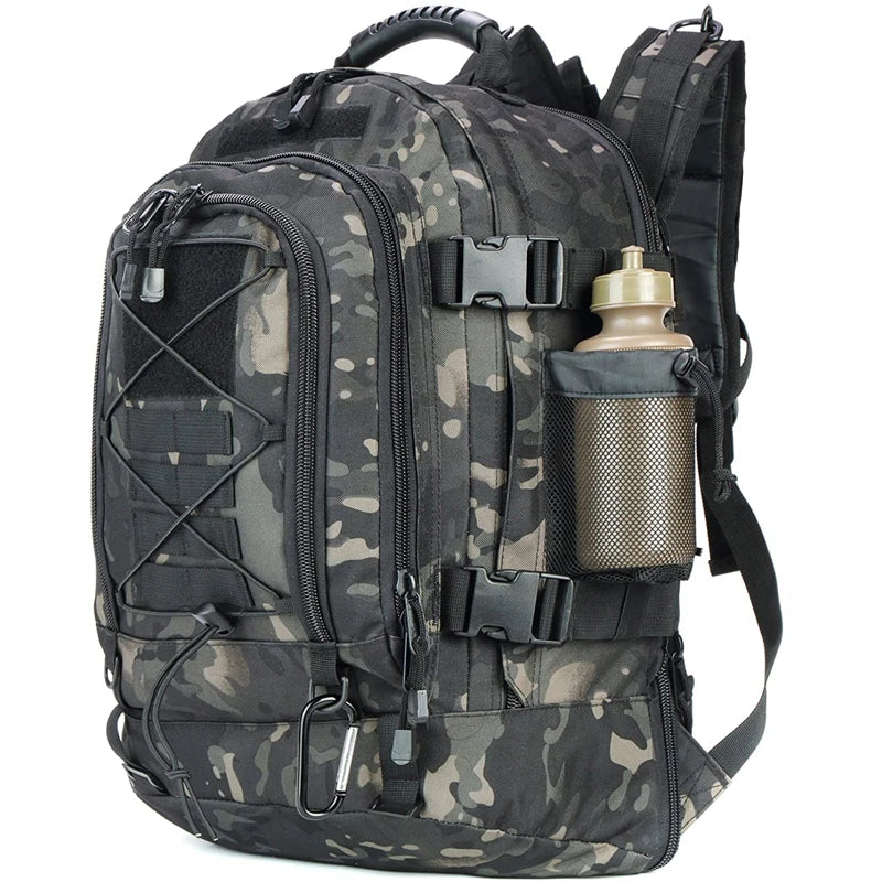 LQARMY Military Tactical Backpack With Molle Webbing For Hiking