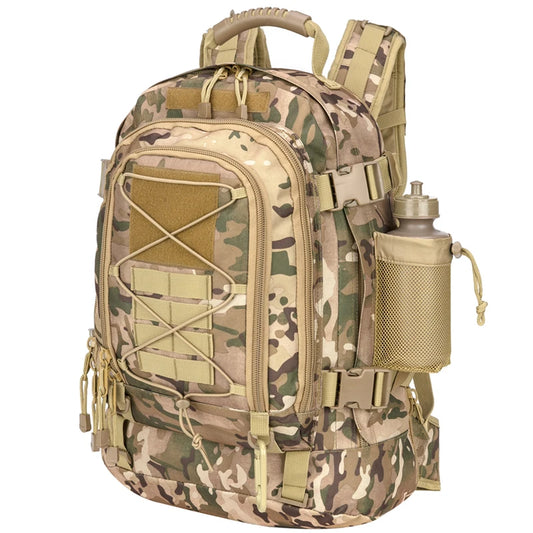 LQARMY Military Tactical Backpack With Molle Webbing For Hiking