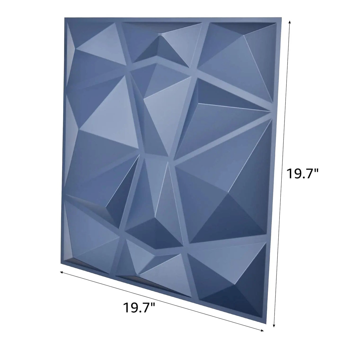 Art3d 3D PVC Wall Panels Diamond Design Wall Tiles Pack 12