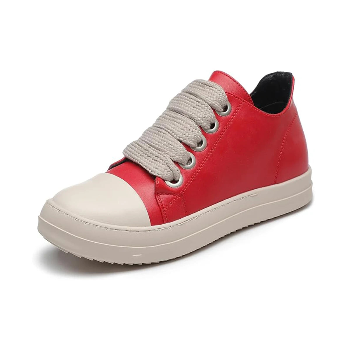 Men's Waterproof Lace Up Casual Shoes PU Insole Rubber Outsole