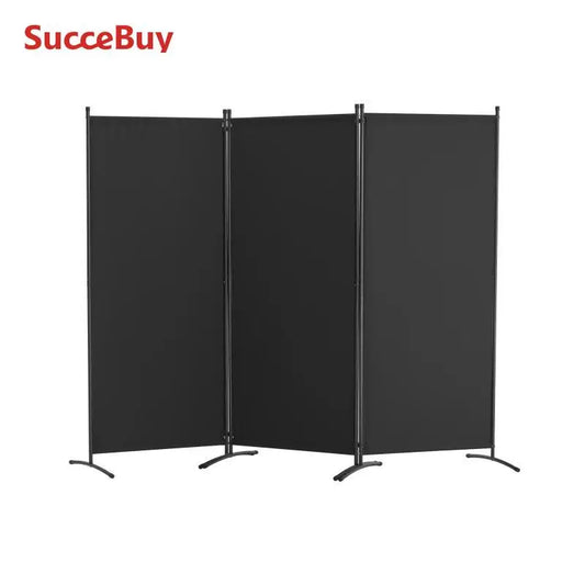 SucceBuy Folding Fabric Room Divider And Privacy Screen Panels