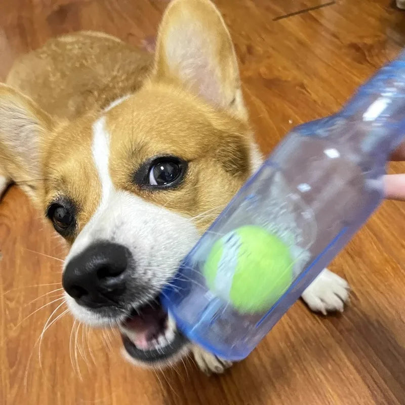 Tear Resistant Dog Rubber Chew Toy Squeaky Floating Ball