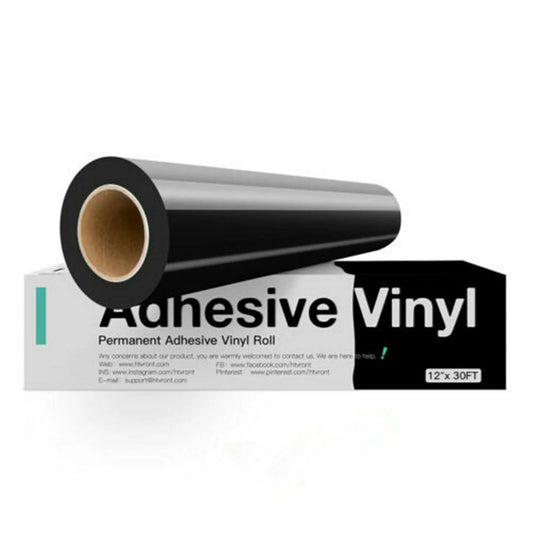 HTVRONT Permanent Adhesive Vinyl Roll For Cricut Craft Cutter