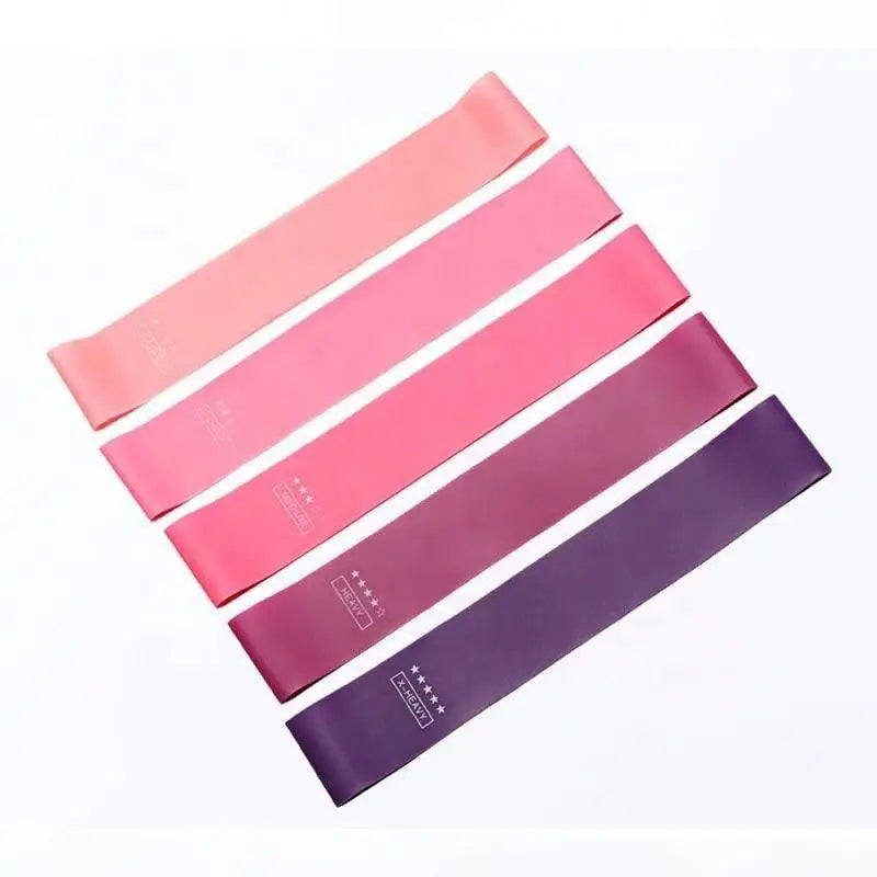 5 Piece Resistance Bands Set Elastic Loop for Yoga Pilates