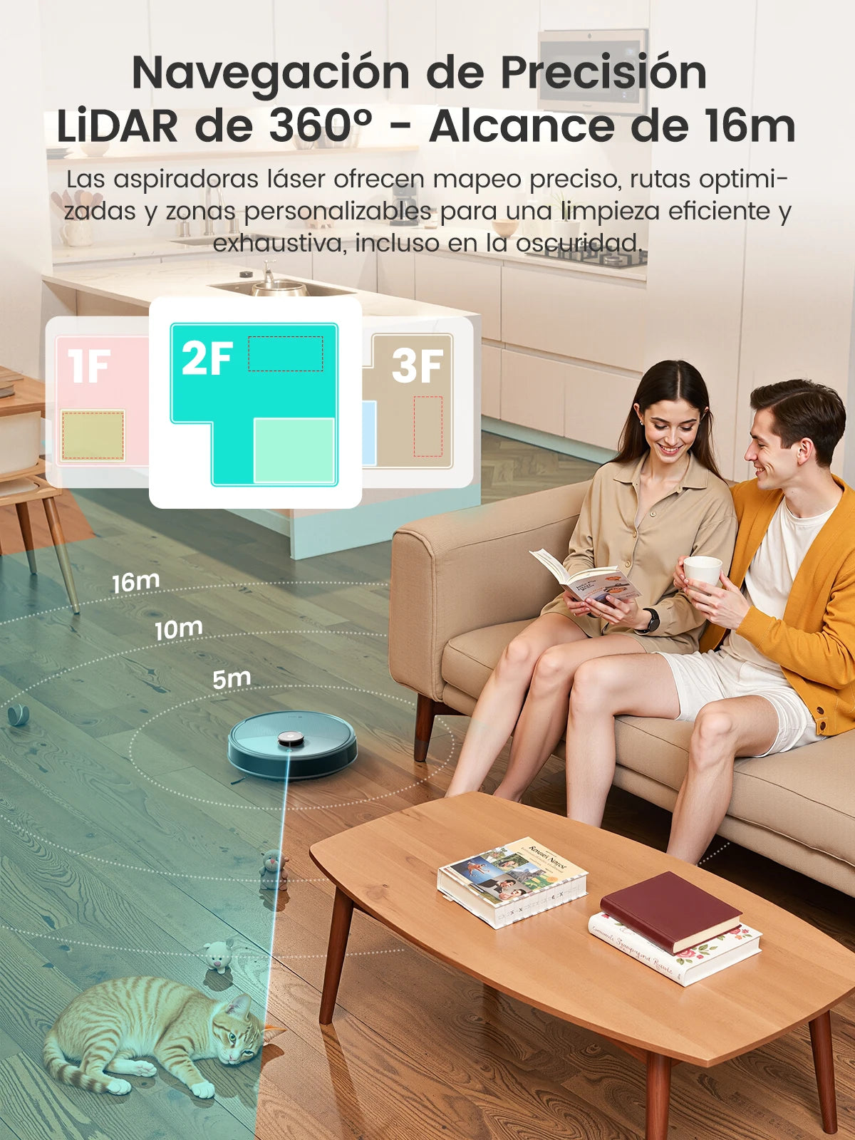 Lefant M3 Max Robot Vacuum With Mop 20000Pa Suction Power