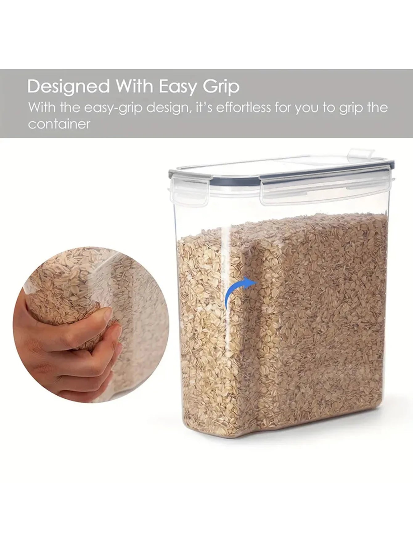 Airtight Food Storage Containers With Lids For Kitchen Organization