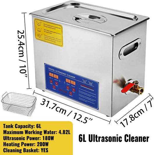 SucceBuy Ultrasonic Cleaner Portable Dishwasher Home Cleaning Appliance