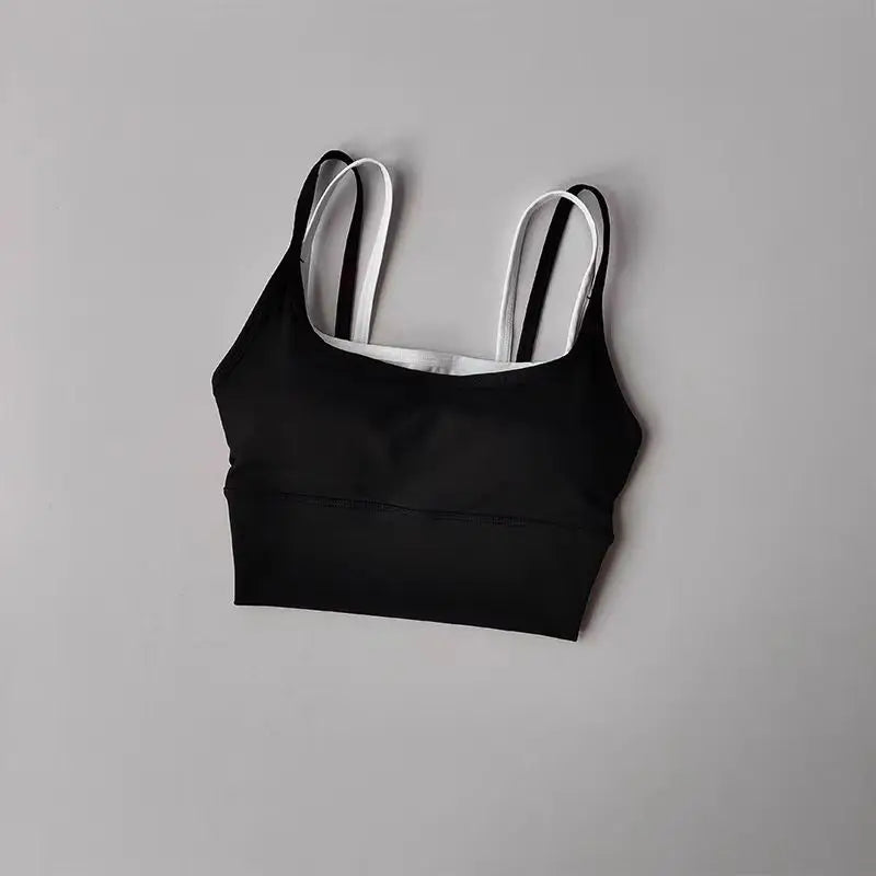 Women Breathable Sports Bra Push Up Gym Crop Seamless Yoga