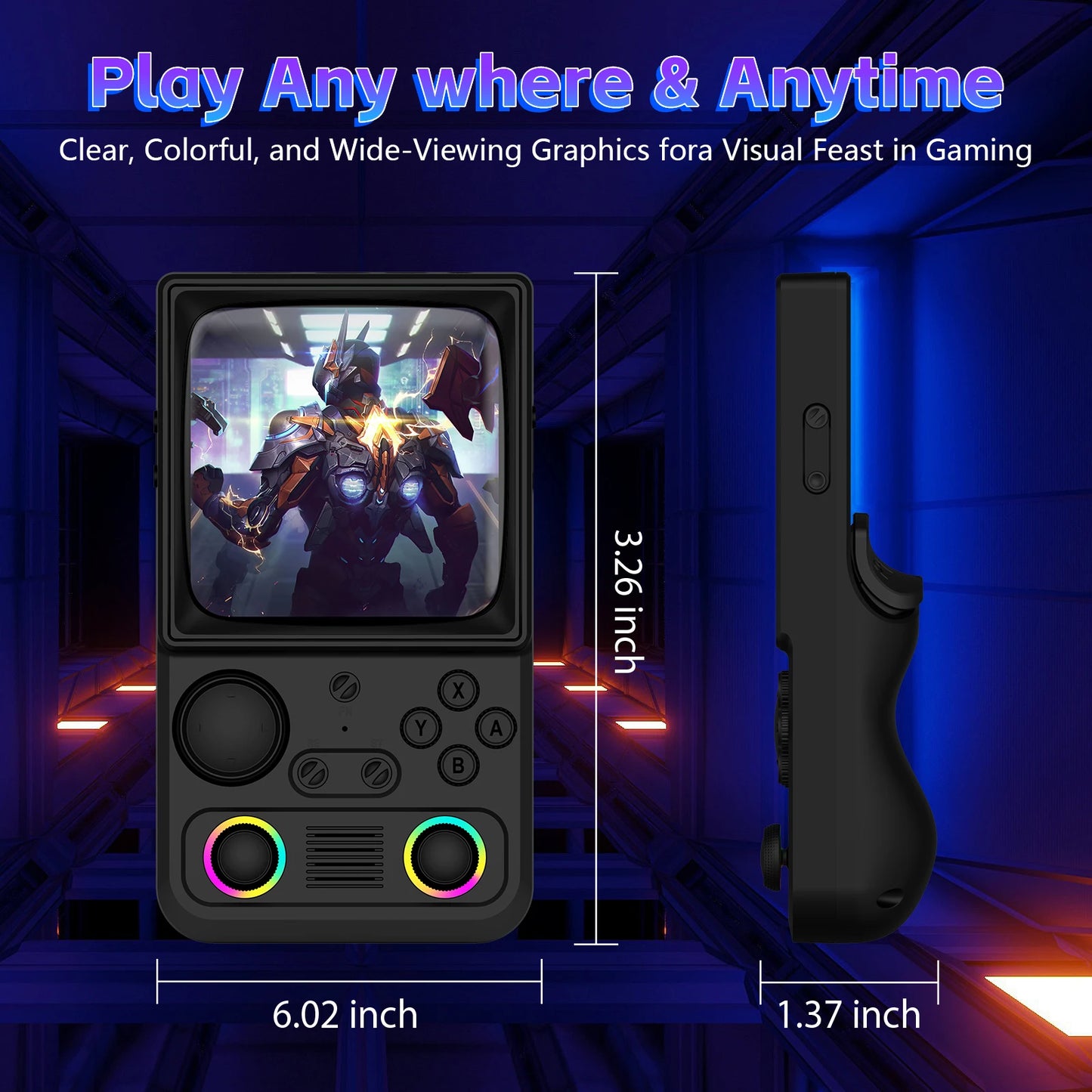 AISLPC R36T MAX Handheld Game Console 64GB 128GB Games
