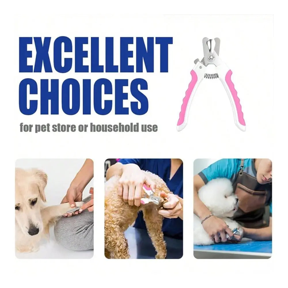Stainless Steel Pet Nail Clippers For Cats And Dogs