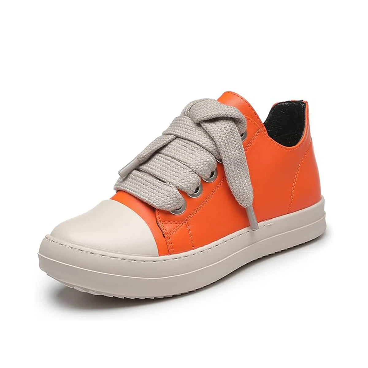 Men's Waterproof Lace Up Casual Shoes PU Insole Rubber Outsole