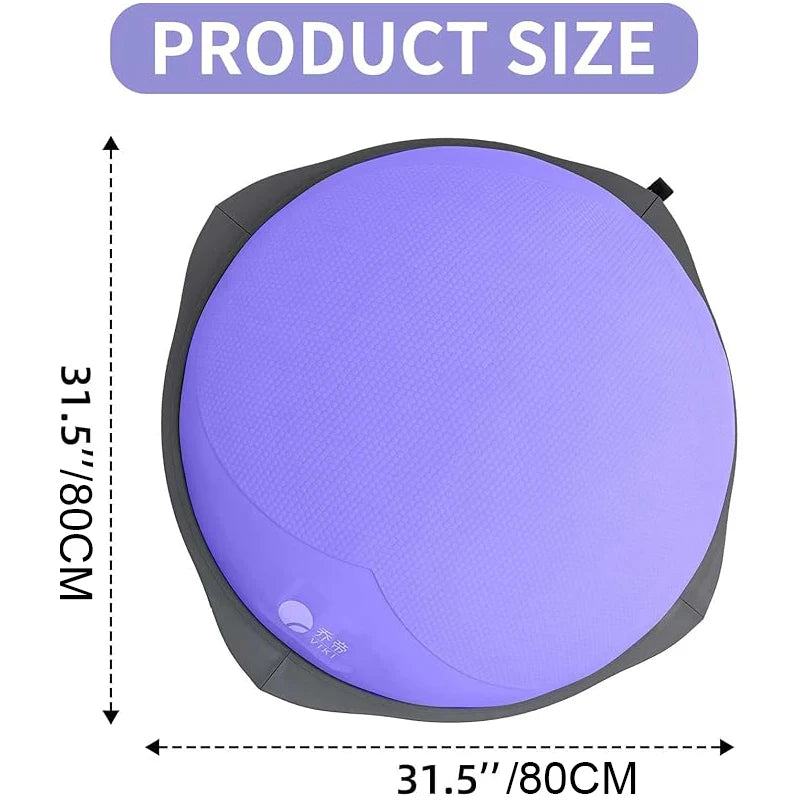 Balance Ball Trainer With Anti-Skid Surface For Home Gym Core Workouts