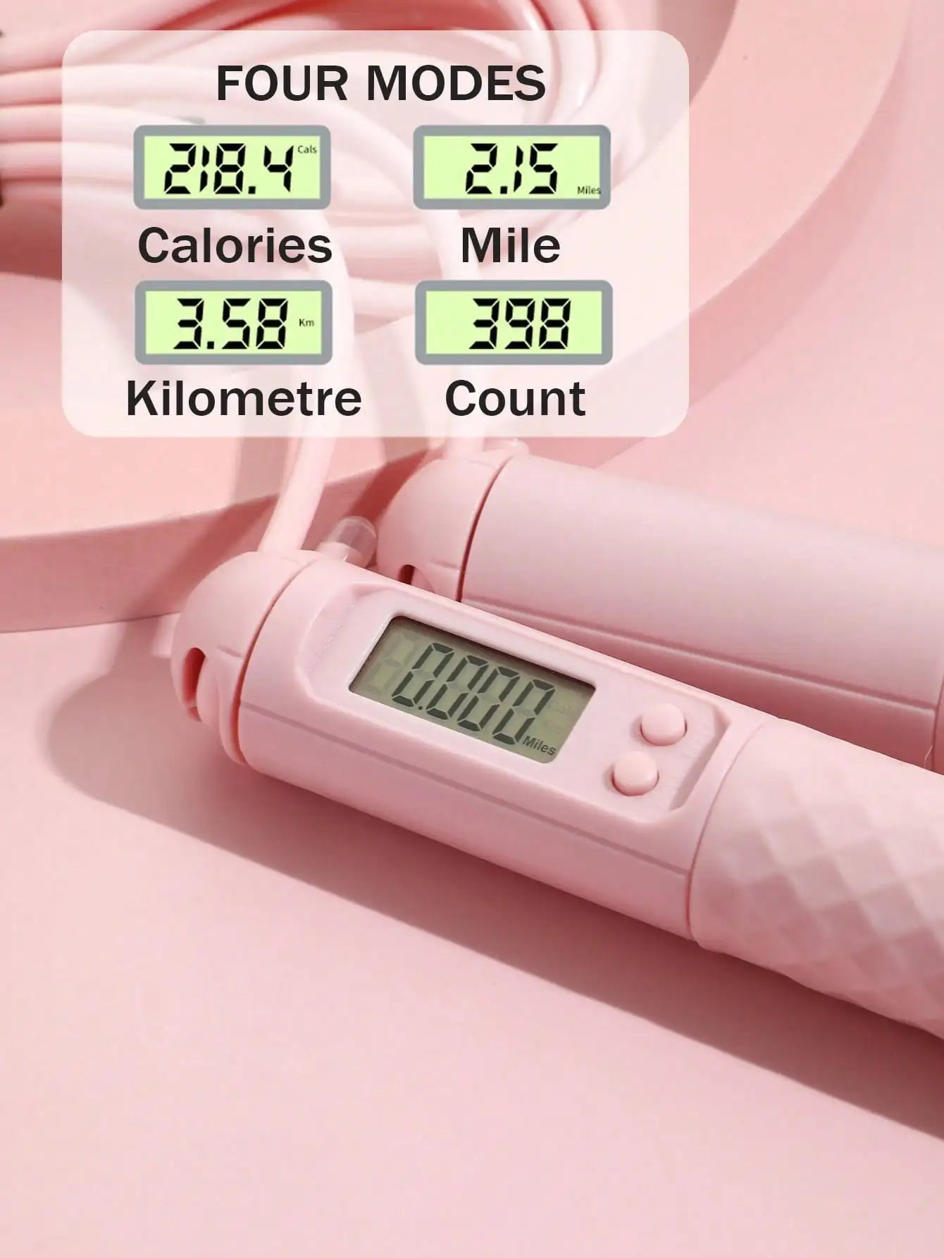 Digital Jump Rope With Calorie Counter And Bearings