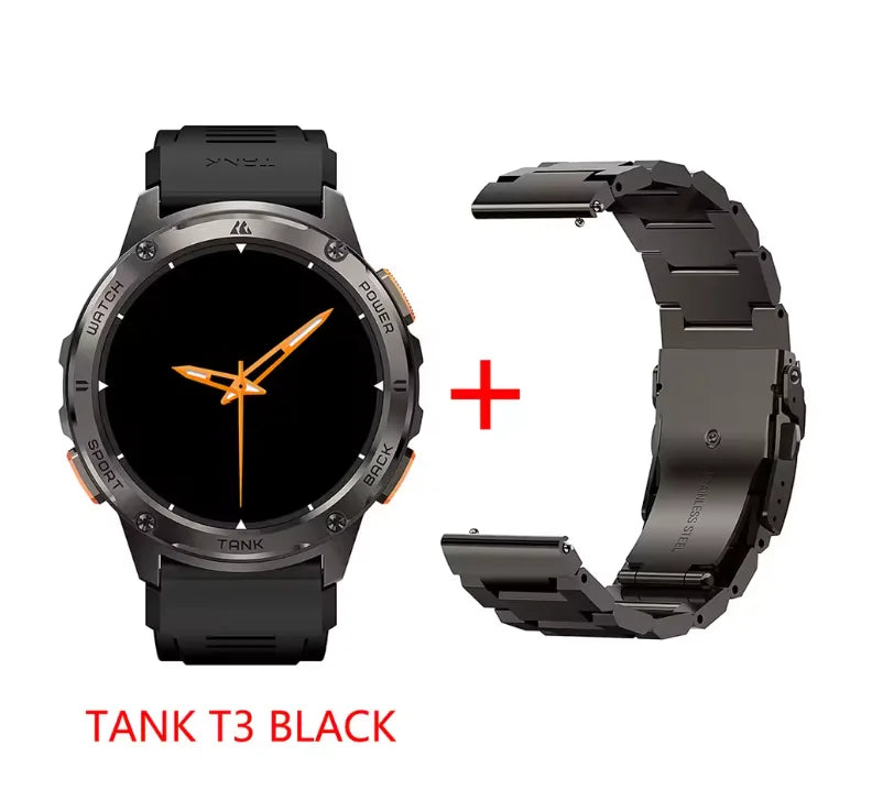KOSPET Tank T3 Smartwatch Call And Text AMOLED AI Voice