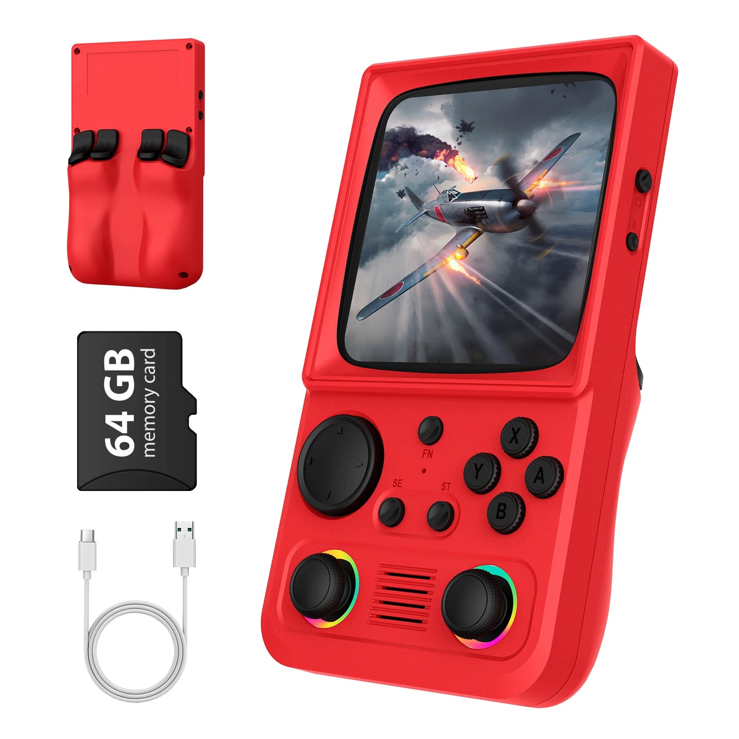 AISLPC R36T MAX Handheld Game Console 64GB 128GB Games