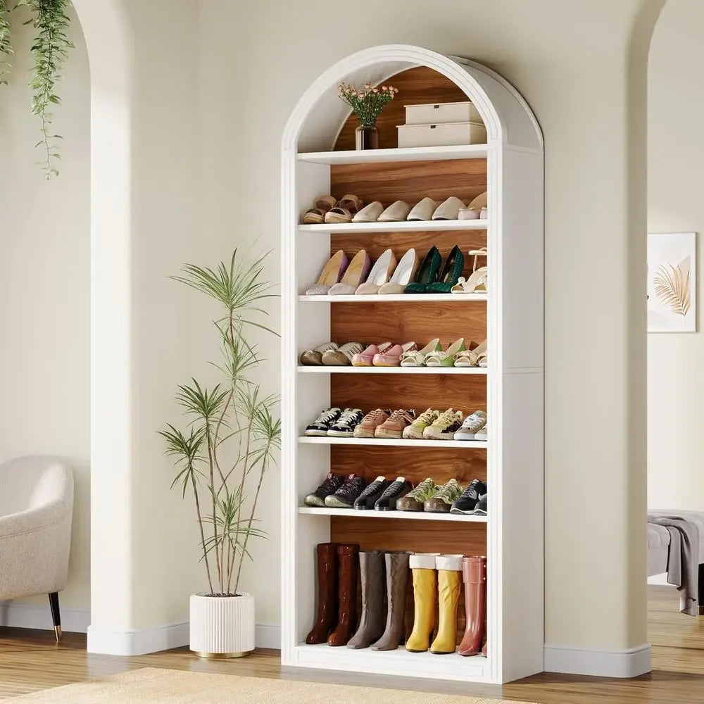 Shoe Storage Cabinet for Entryway and Closet Organizer