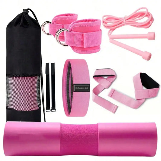 Barbell Pad Kit For Squats Hip Thrusts Lunges Deadlifts