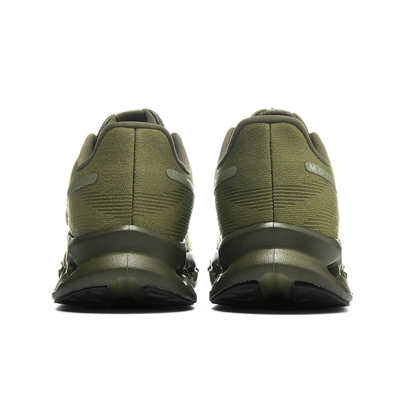 Shock Absorbing Leather Off Road Running Shoes For Adults