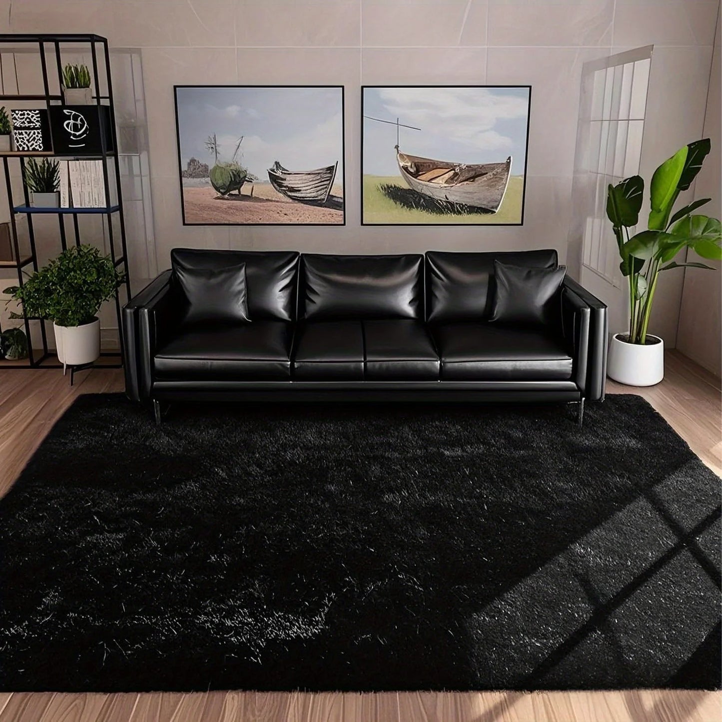 Aubusson Style Plush Geometric Area Rug Polyester For Bedroom Decor