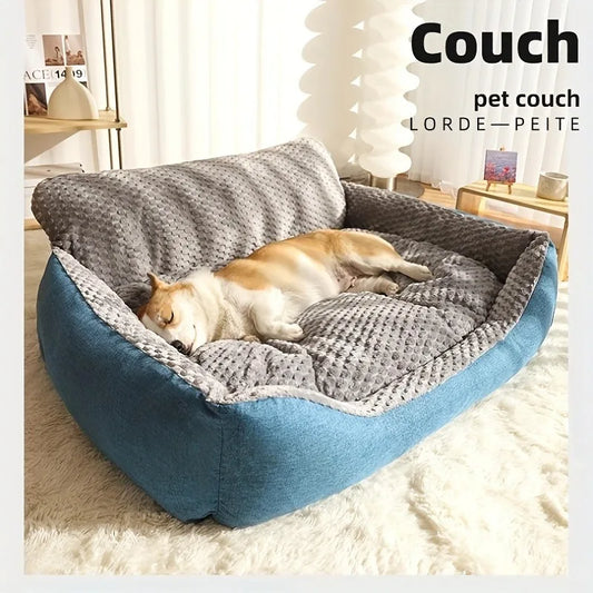 BOFNL Premium Soft Dog Sofa Bed Fiber Plush Pet Mattress