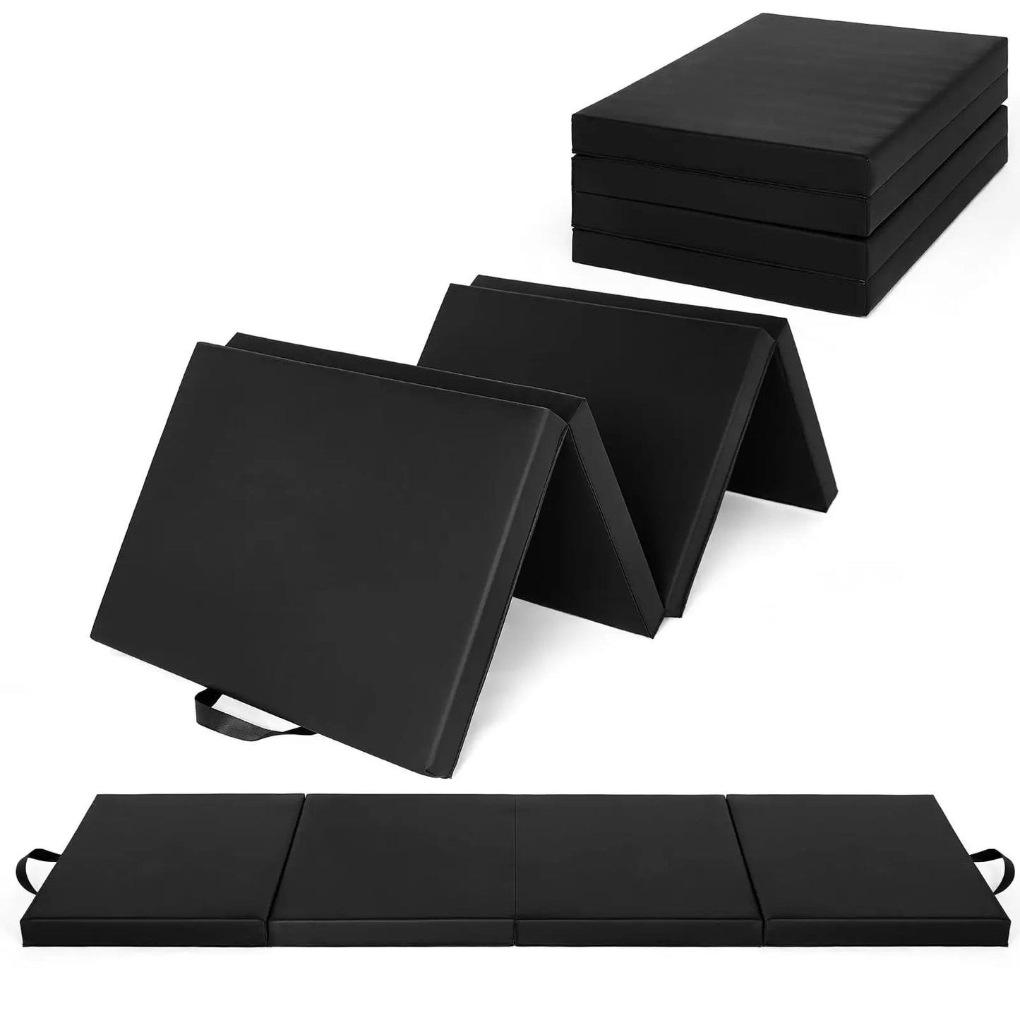 HiMISS 4 Fold 5 Fold Gymnastics Mat For Home Exercise