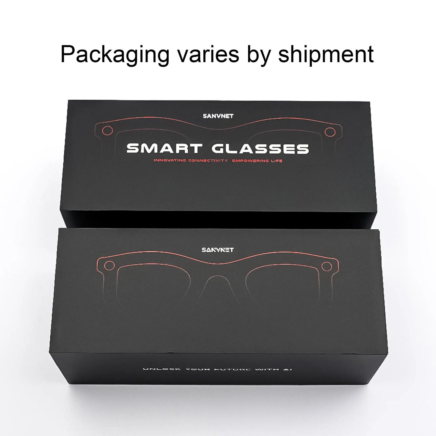 Smart Glasses GS4 MAX Dual Lens 8MP 1080p Video Translator