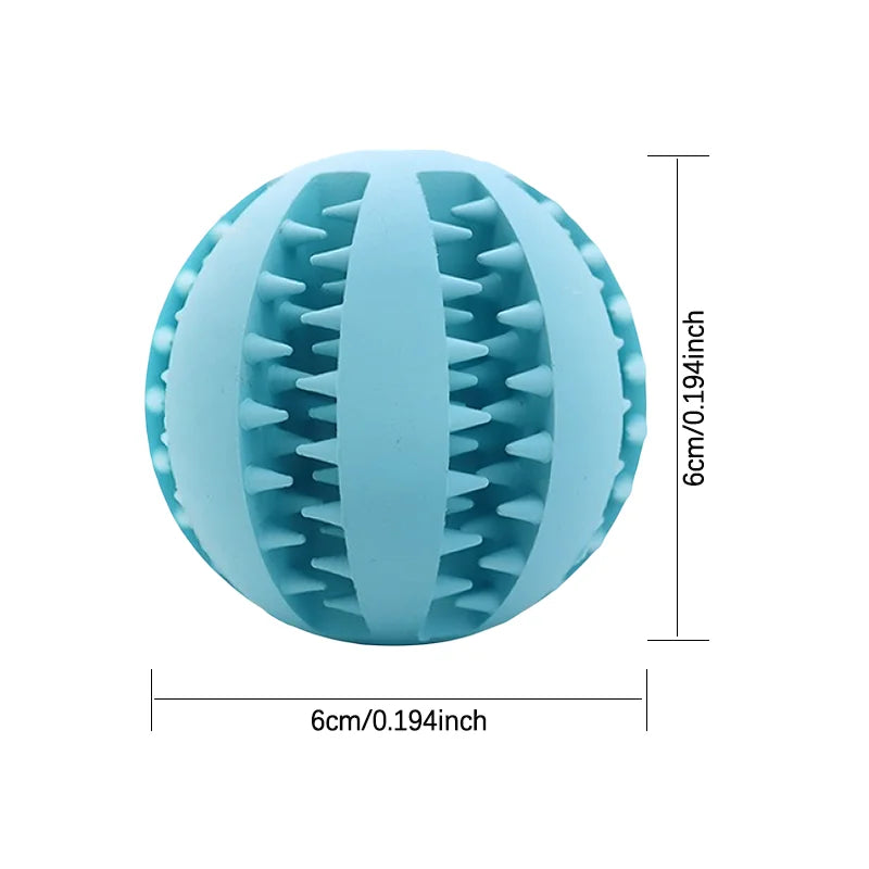 No Brand Rubber Dog Leakage Puzzle Ball Teething Toy