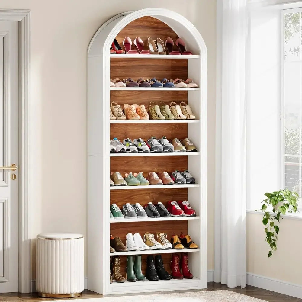 Shoe Storage Cabinet for Entryway and Closet Organizer