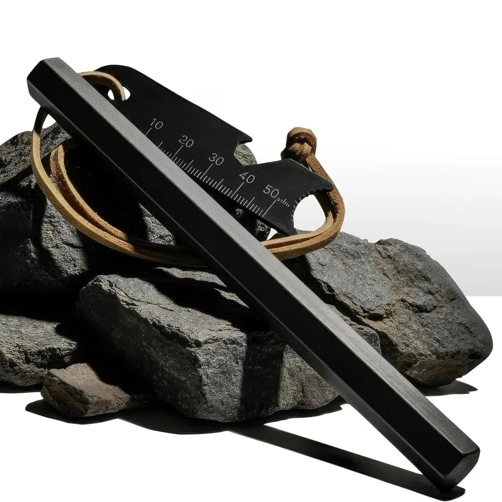 Iron Magnesium Ignition Rod Kit With Waterproof Steel Fire Starter