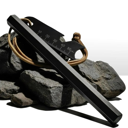 Iron Magnesium Ignition Rod Kit With Waterproof Steel Fire Starter
