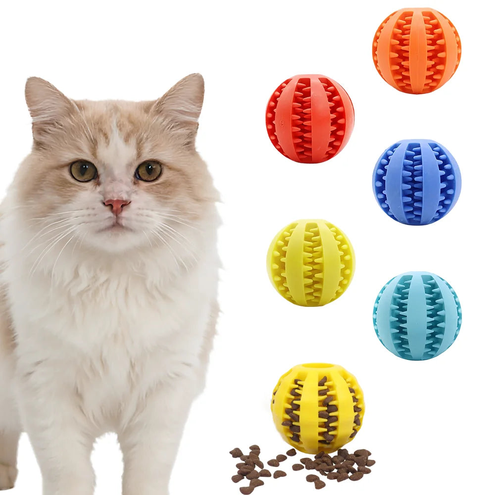 No Brand Rubber Dog Leakage Puzzle Ball Teething Toy