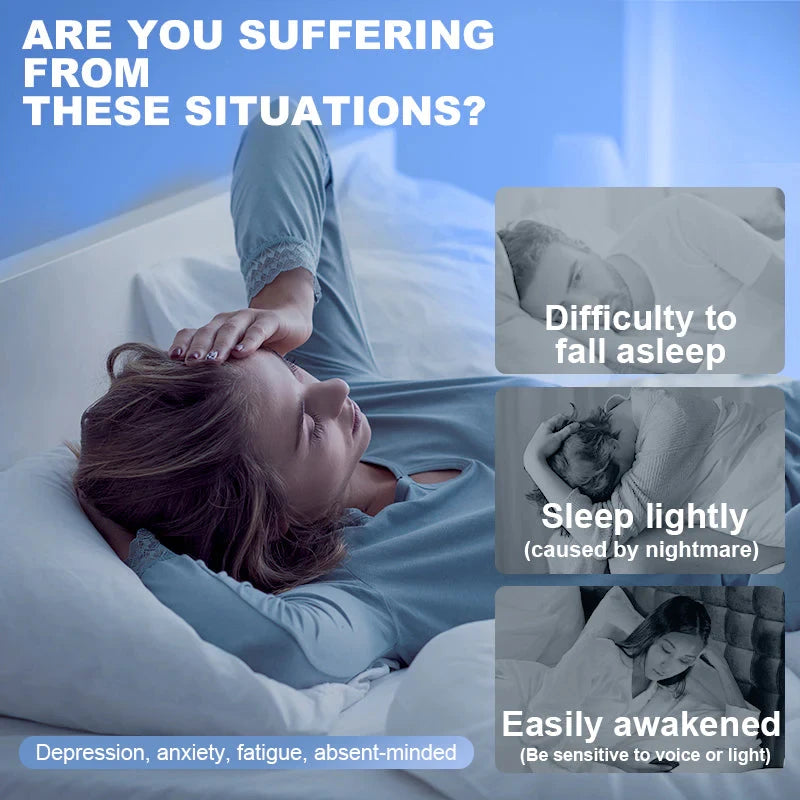 EMS Sleep Aid Device CES Microcurrent Pulse Therapy For Adults