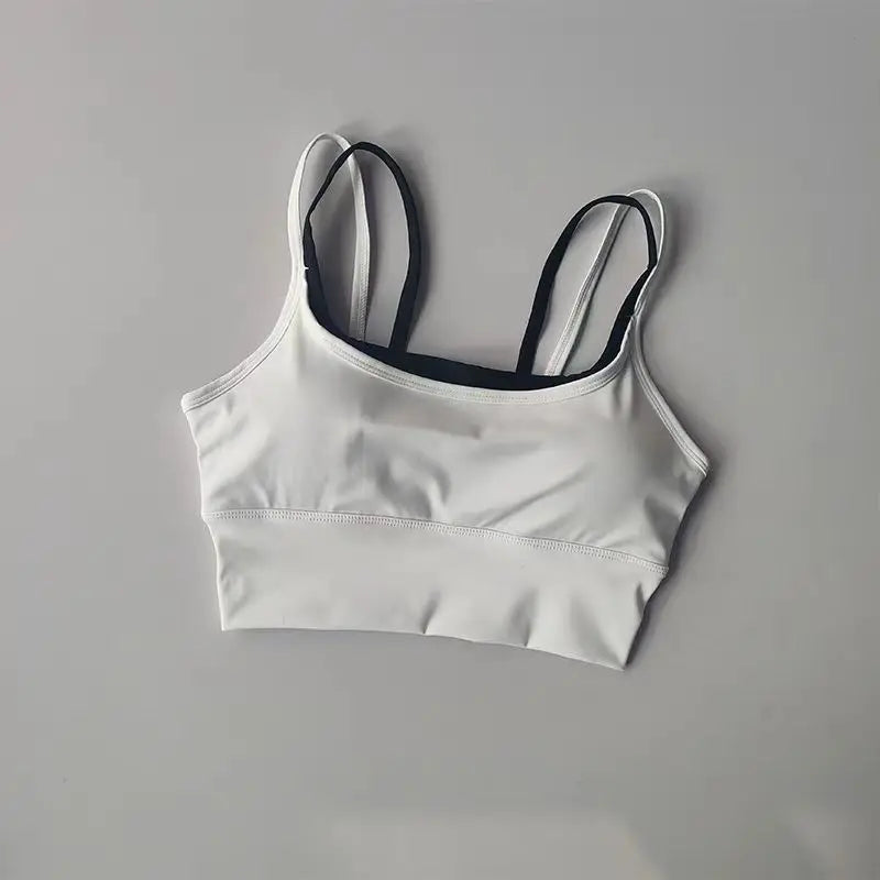 Women Breathable Sports Bra Push Up Gym Crop Seamless Yoga