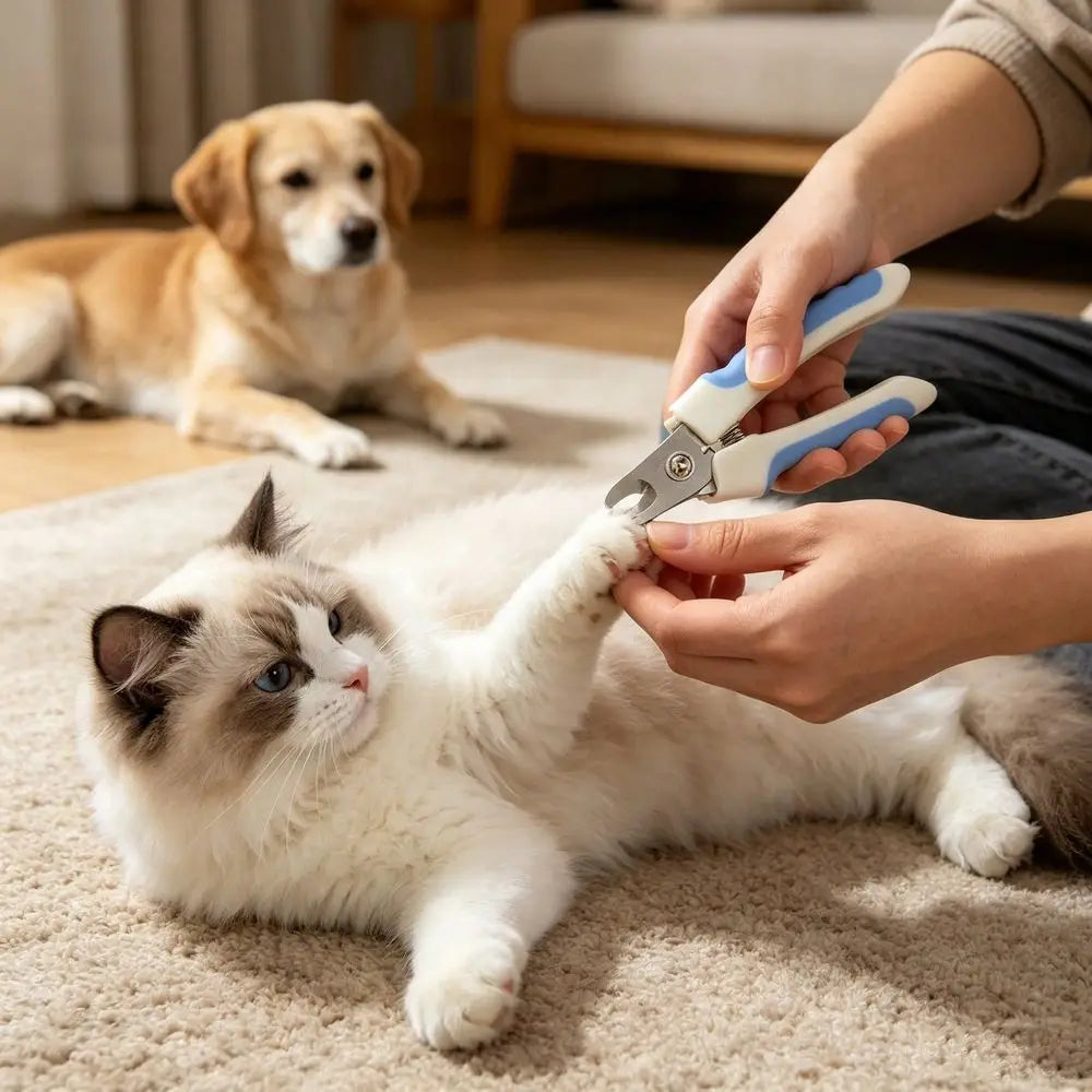 Stainless Steel Pet Nail Clippers For Cats And Dogs