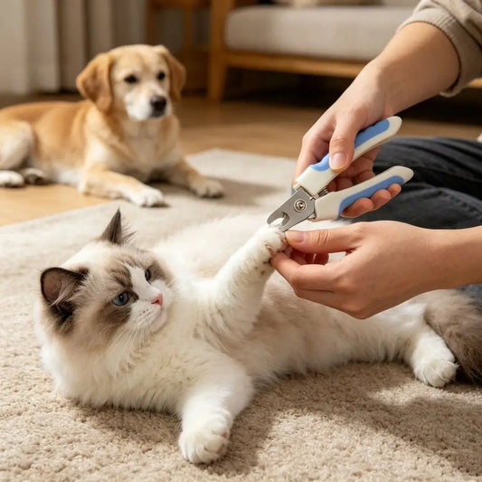 Stainless Steel Pet Nail Clippers For Cats And Dogs