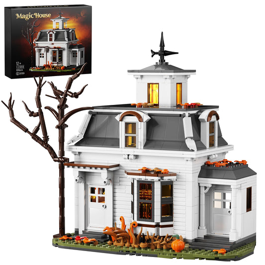 Cottage Magic House Building Set Architecture Desktop Display Model