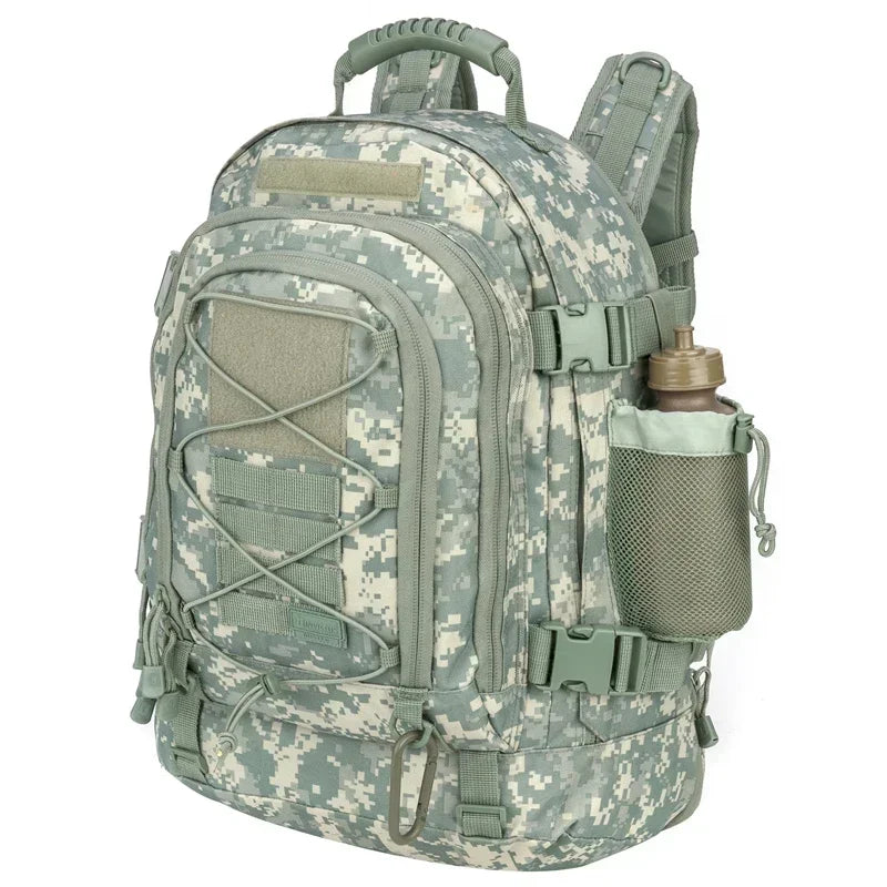 LQARMY Military Tactical Backpack With Molle Webbing For Hiking