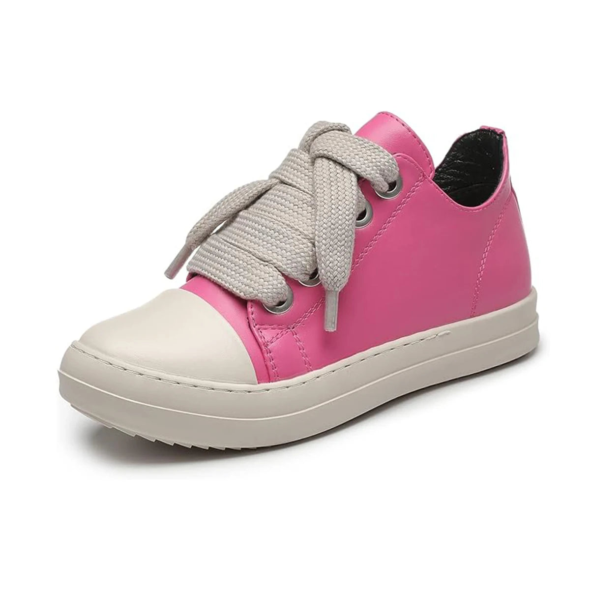 Men's Waterproof Lace Up Casual Shoes PU Insole Rubber Outsole