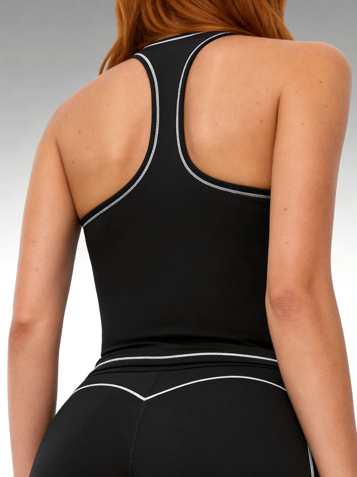Airila Yoga Set Racing Vest And Shorts With Removable Pads