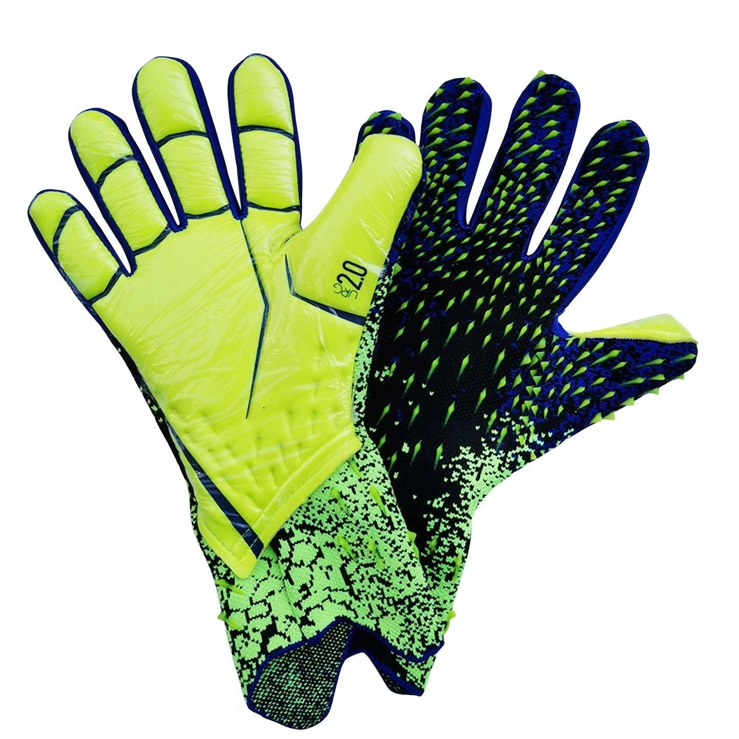 GKHMNEW CN Soccer Goalie Gloves With Enhanced Latex Palm