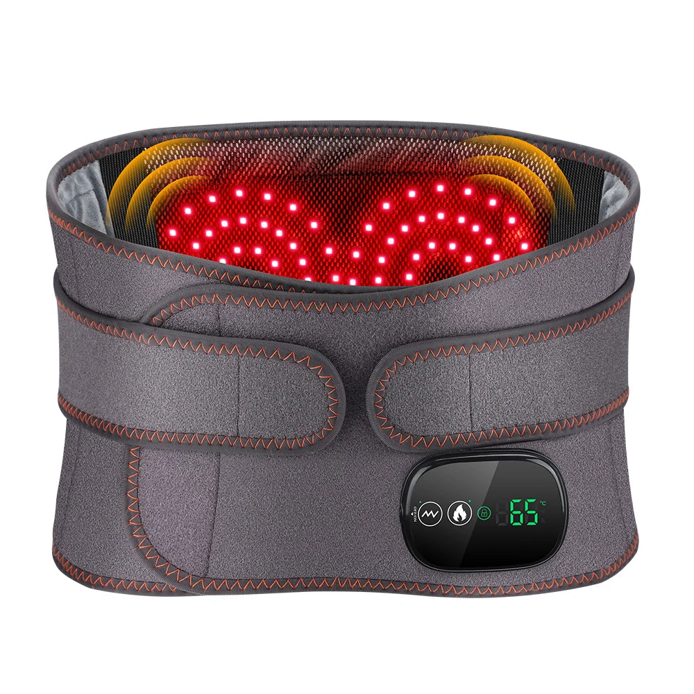 Hailicare Heated Waist Belt Vibration Massage Three Heat Levels