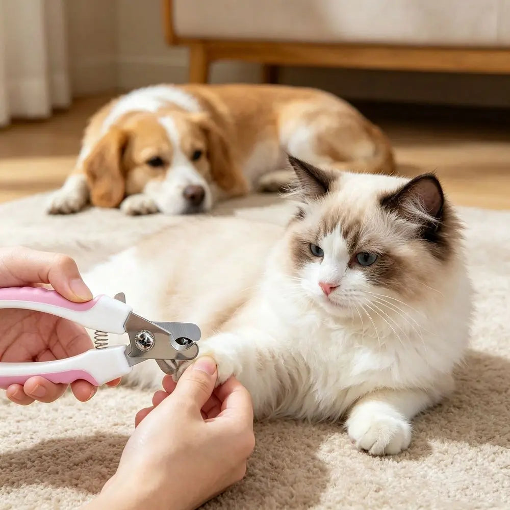 Stainless Steel Pet Nail Clippers For Cats And Dogs