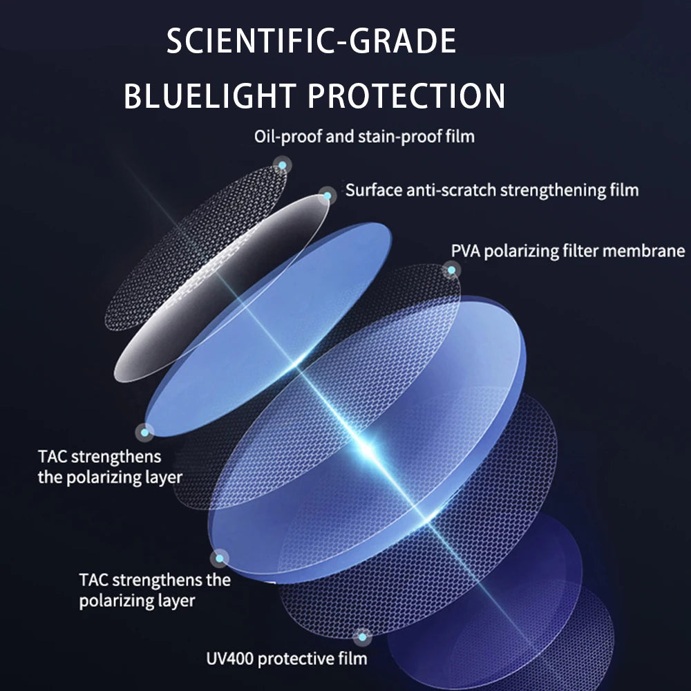 Smart Audio Glasses With Built-In Speakers Bluetooth Voice Control