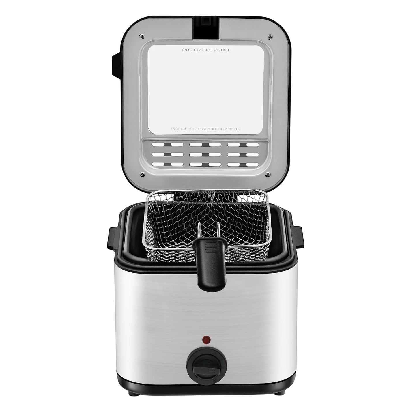 Electric Deep Fryer 1000W Stainless Steel Professional Grade